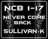 SULLIVAN K NEVER COME BA