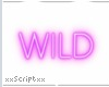 SCR. Pink Neon Wall Sign