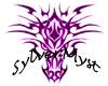 Purple Tribal Dragon