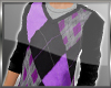 violet Cardigan Shirt