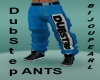 dubstep pants blue