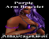 Purple Arm Bracelet (R)
