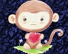 Animated Monkey Sticker