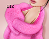 !!D Fur Coat Hot Pink