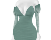 Aqua Formal Date Dress