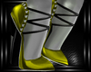 b yellow elegance heels