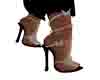 danger woman shoes