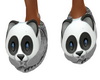 Grey/White Panda Slipper