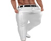 Leather Pants White