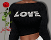 LOVE Sweater - Black