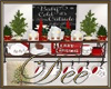 Christmas Kitchen Shelf