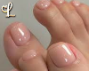 𝓛  Pedi feet