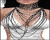 Black Glitter Necklaces