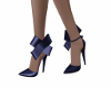 Bow Heels Vamp Blue