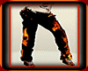 rave on fire pants