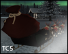 Santa's sleigh animated
