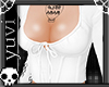 white corset blouse