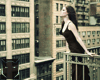Woman at Balcony