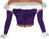 Ivy Purple Fur Top