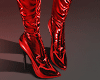 H! Latex Boots .Blood