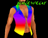 M Rave Rainbow Vest