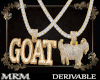 The Goat Gold Chain -F-