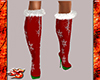 Christmas Boots ( Red)