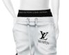 White Lv Sweats