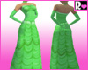 Belle Dress Green