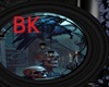 BK> Gothic raven Window