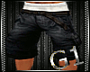 G1 black dope boy shorts