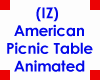 Americana Picnic Table