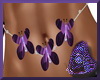Purple Butterflies Belly