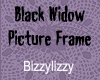 Black Widow Photo Frame