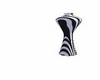( LSW ) vase zebra