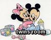 mini n micky twin room 