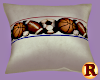 Sports baby pillow