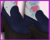 cute navy loafers