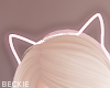 Neon Cat Ears Pink