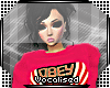 V! OBEY sweater v2