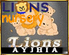 a• Lions Wall Cling