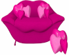 Pink Lips Chair