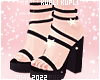 $K Cute Black Heels
