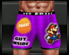 ~CC~Purple Mario Boxers