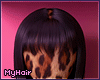 lizzie black + bangs