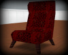 [ves] red retro chair