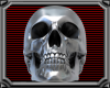 Chrome Skull Sticker