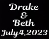 Drake & Beth Firework
