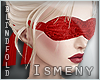 [Is] Red Lace Blindfold