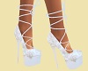 CW White and Pearl Shoes